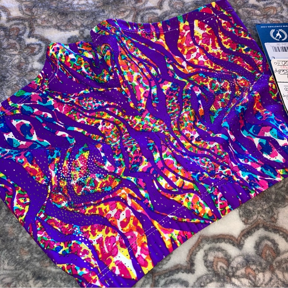 3/$15!! NWT Eurotard Under The Sea dance shorts - Picture 3 of 7